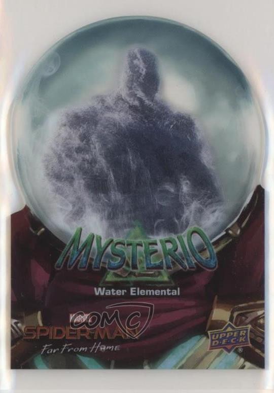 Upper Deck 2020 Marvel Spider-Man Lontano da Casa Mysterio SP Acqua Elementale p1l