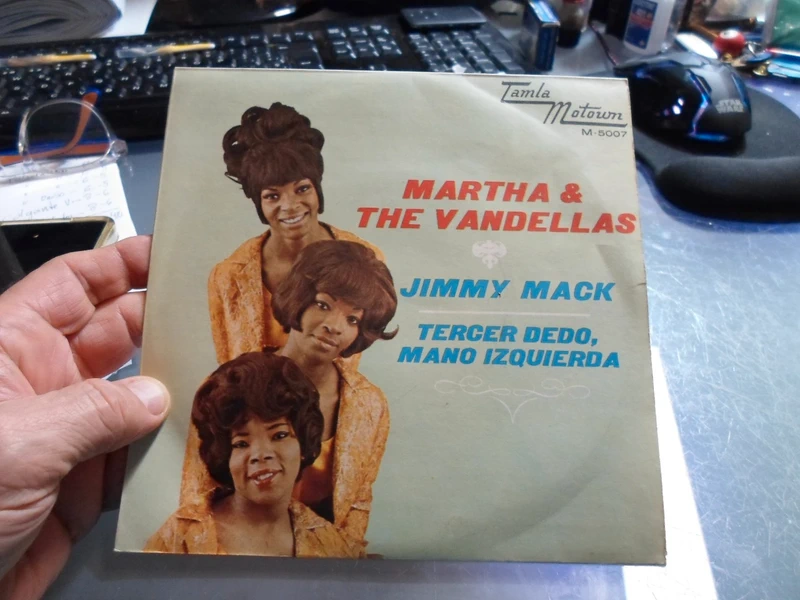 Disco vinilo single de Martha y the vandellas