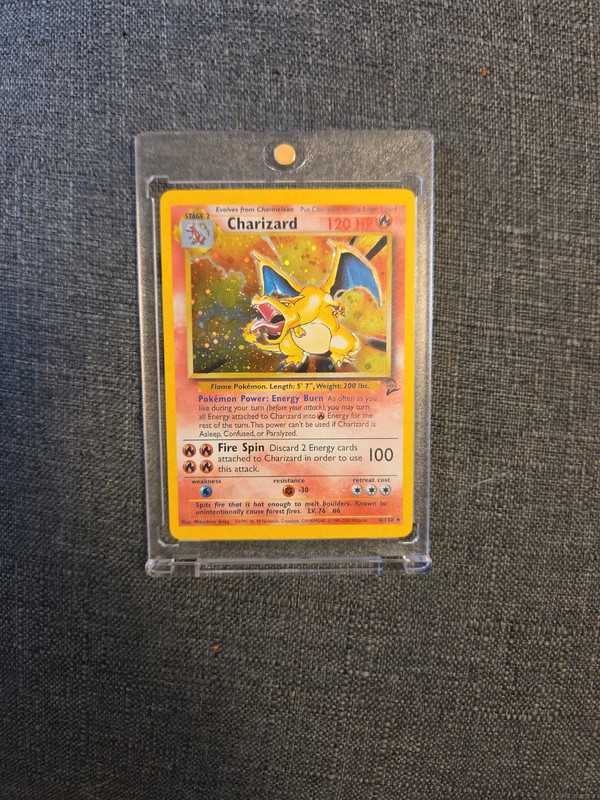 Charizard base set holo 2000