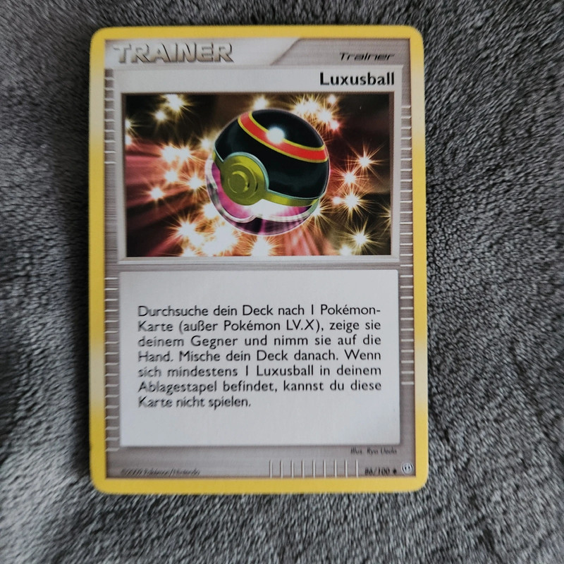 Pokemon Luxusball 86/100
