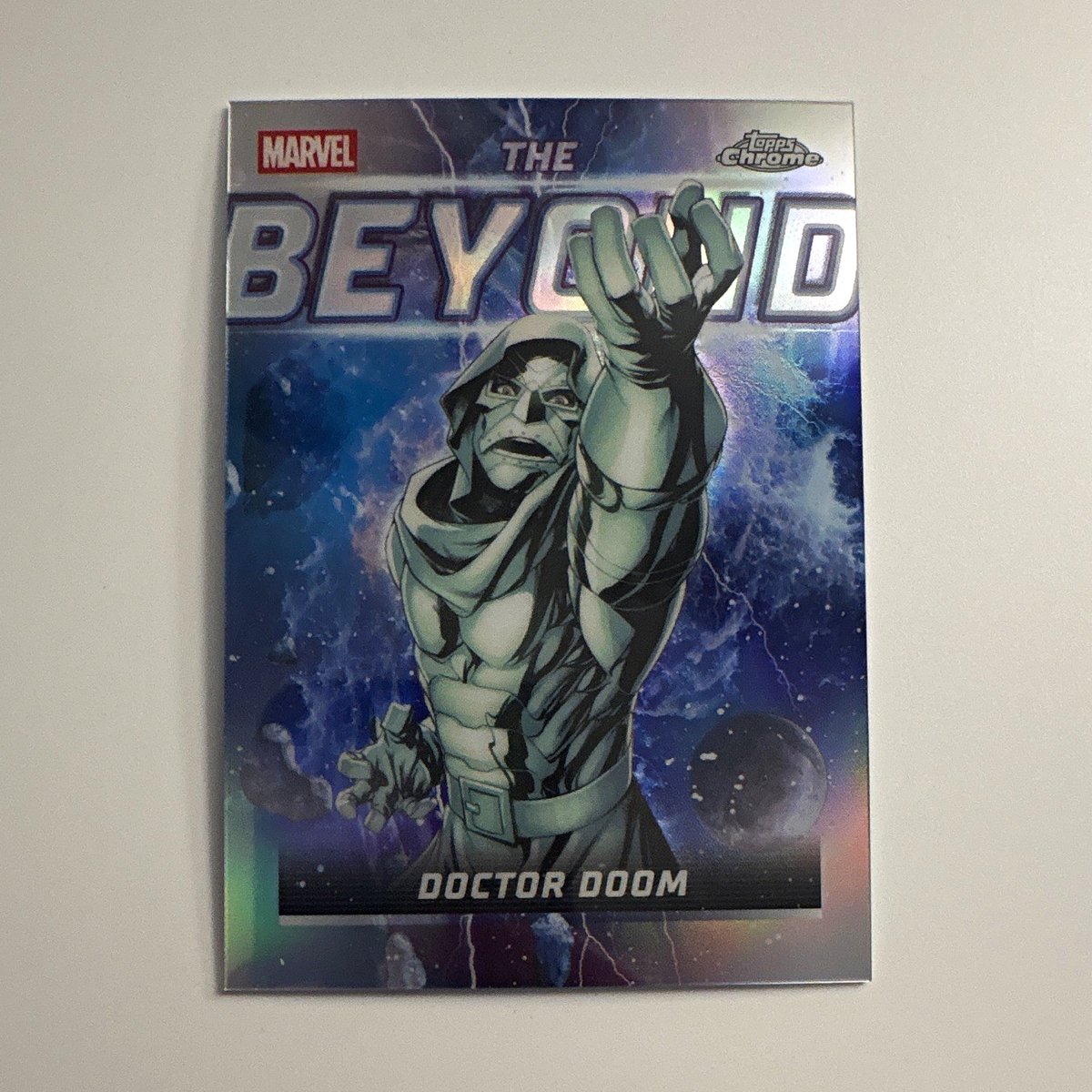Topps 2026 Topps Chrome Marvel Comics The Beyond Doctor Doom Trading Card TB-12
