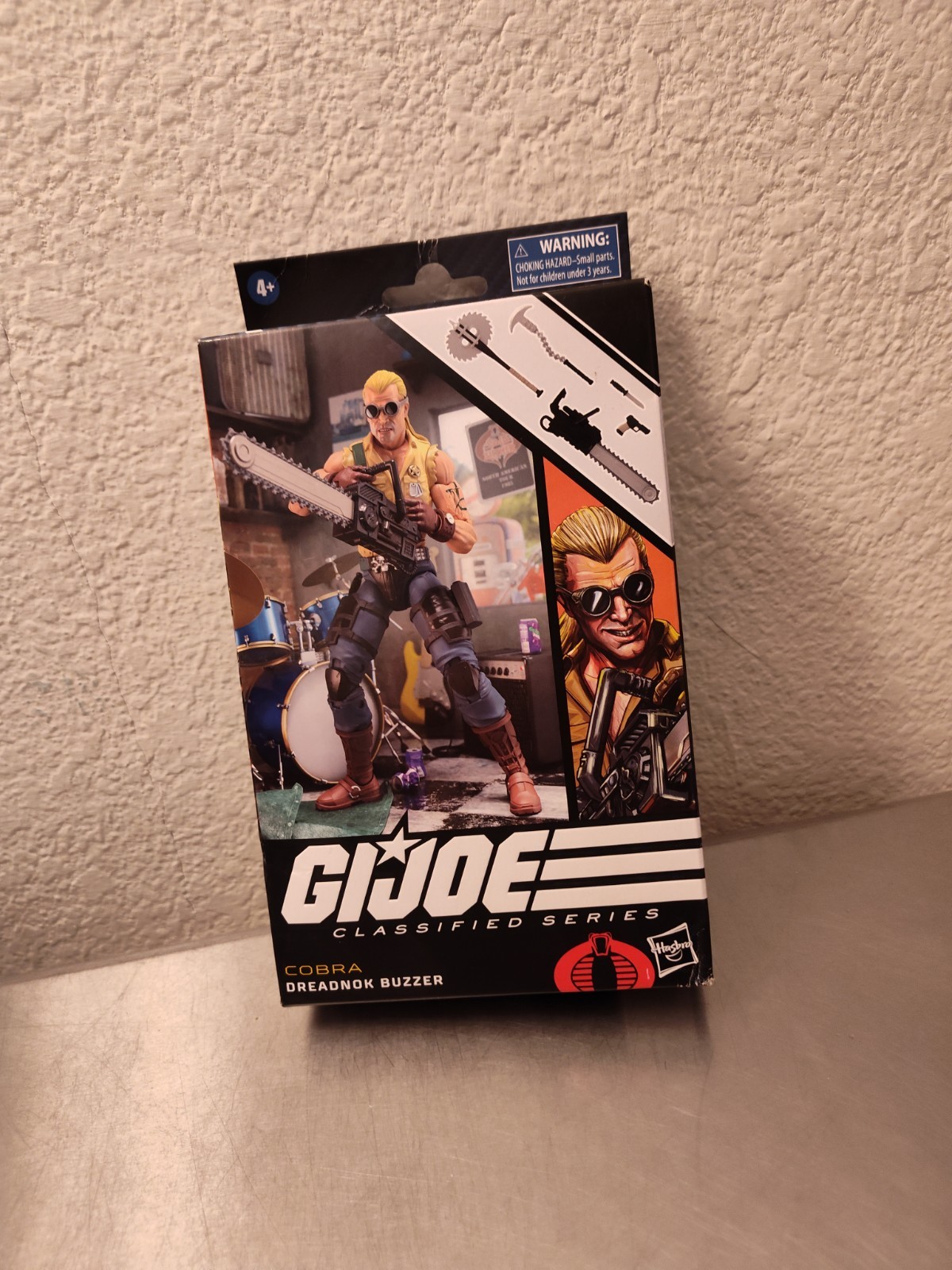 GI Joe Classified Series 6" 106 Cobra Dreadnok Buzzer IN MANO