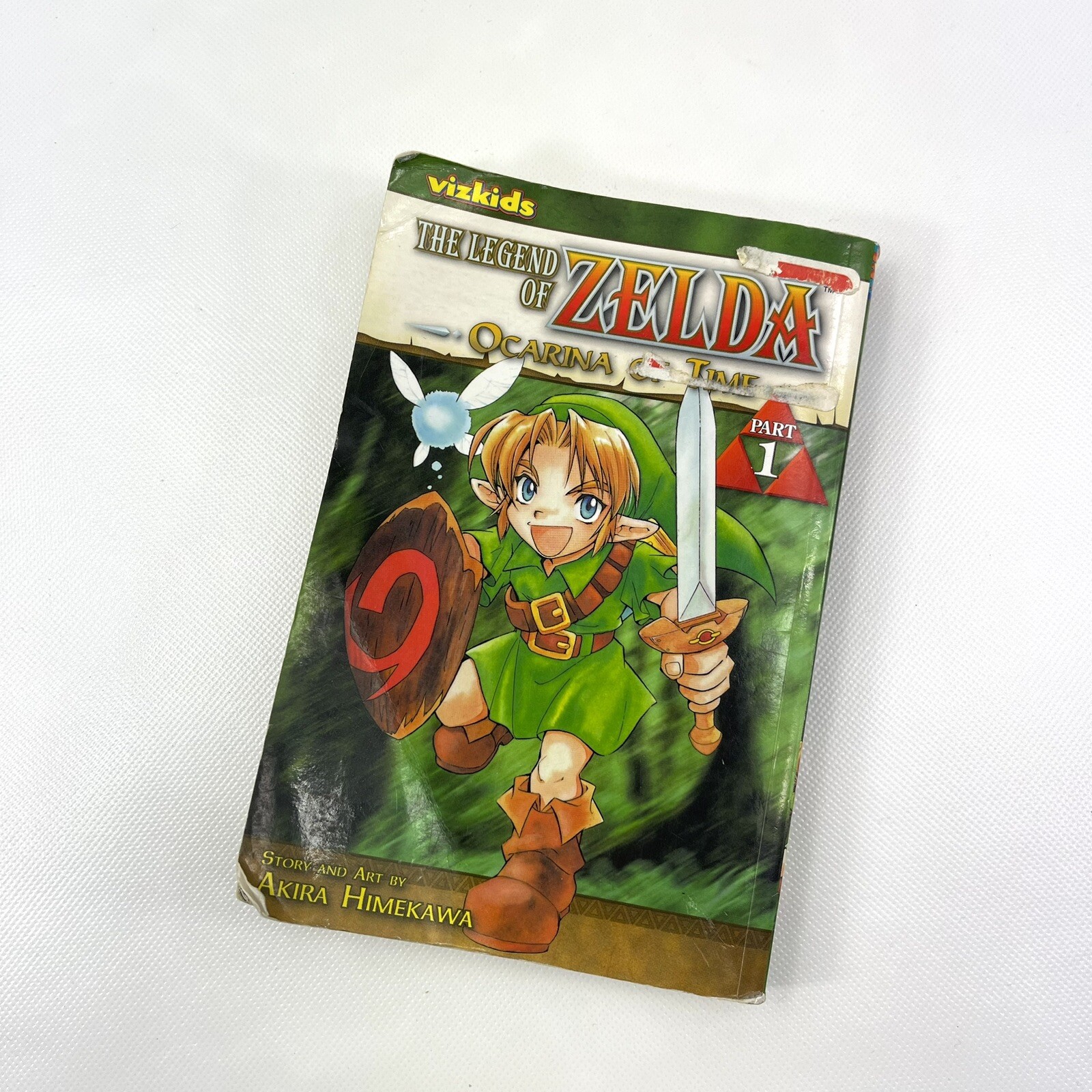 The Legend of Zelda Ocarina of The Time Manga Libro Fumetto Parte 1 Vizkids