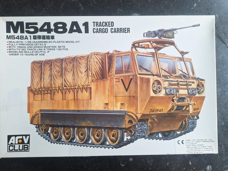 M548A1 tracked cargo carrier - AFV club 1/35