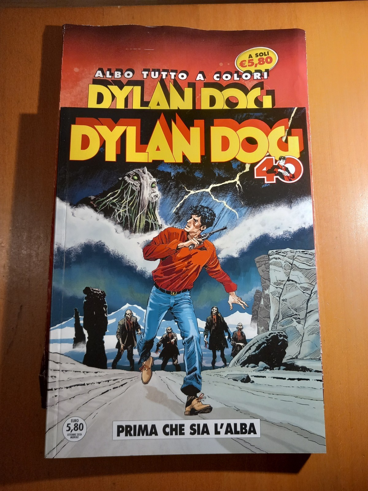 Bonelli Dylan Dog 481 Variant CLAUDIO VILLA Prima che sia l'alba