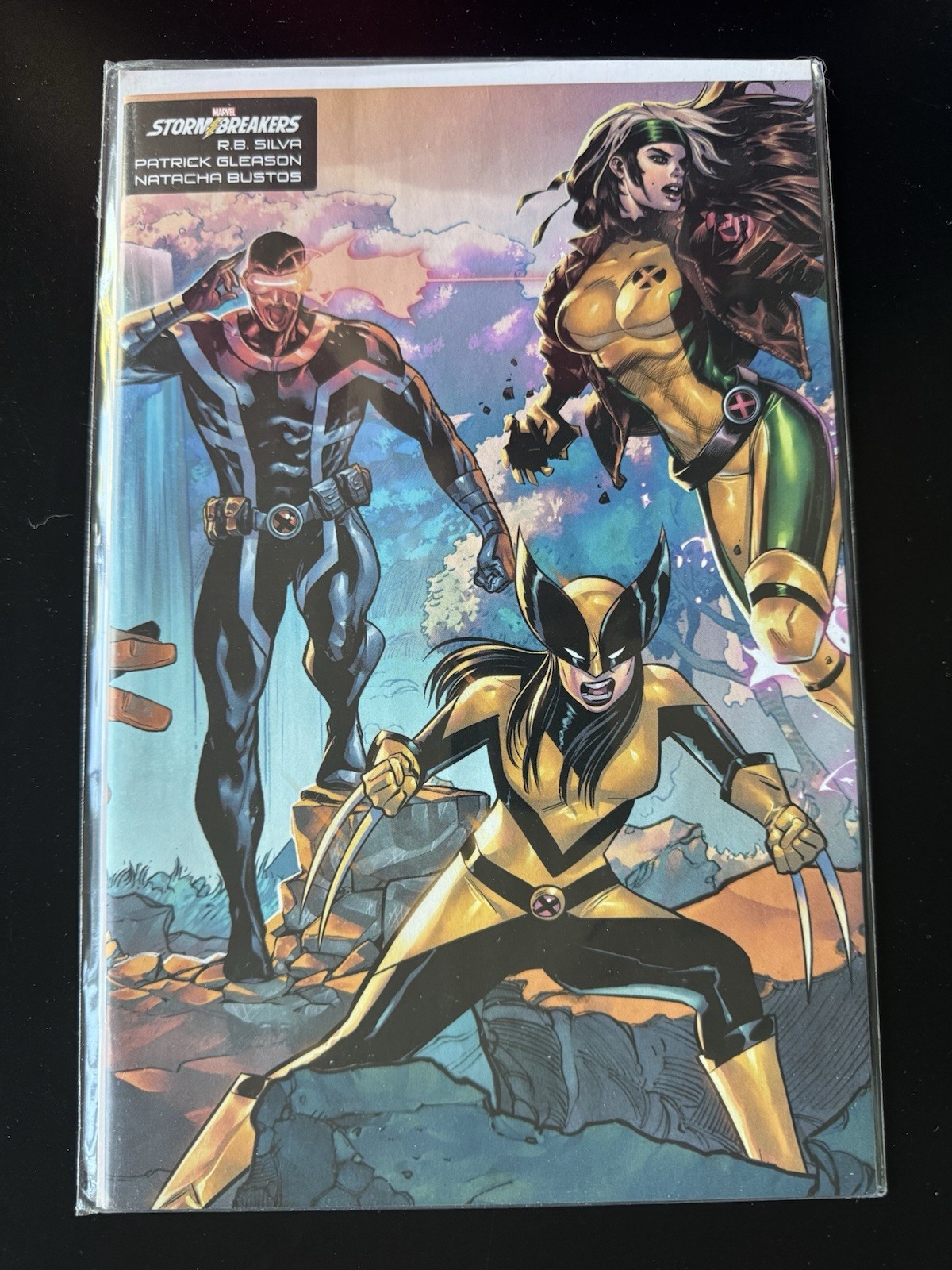X-Men #1 Silva, Bustos & Gleason Stormbreakers variante Marvel Comics Rogue X-23