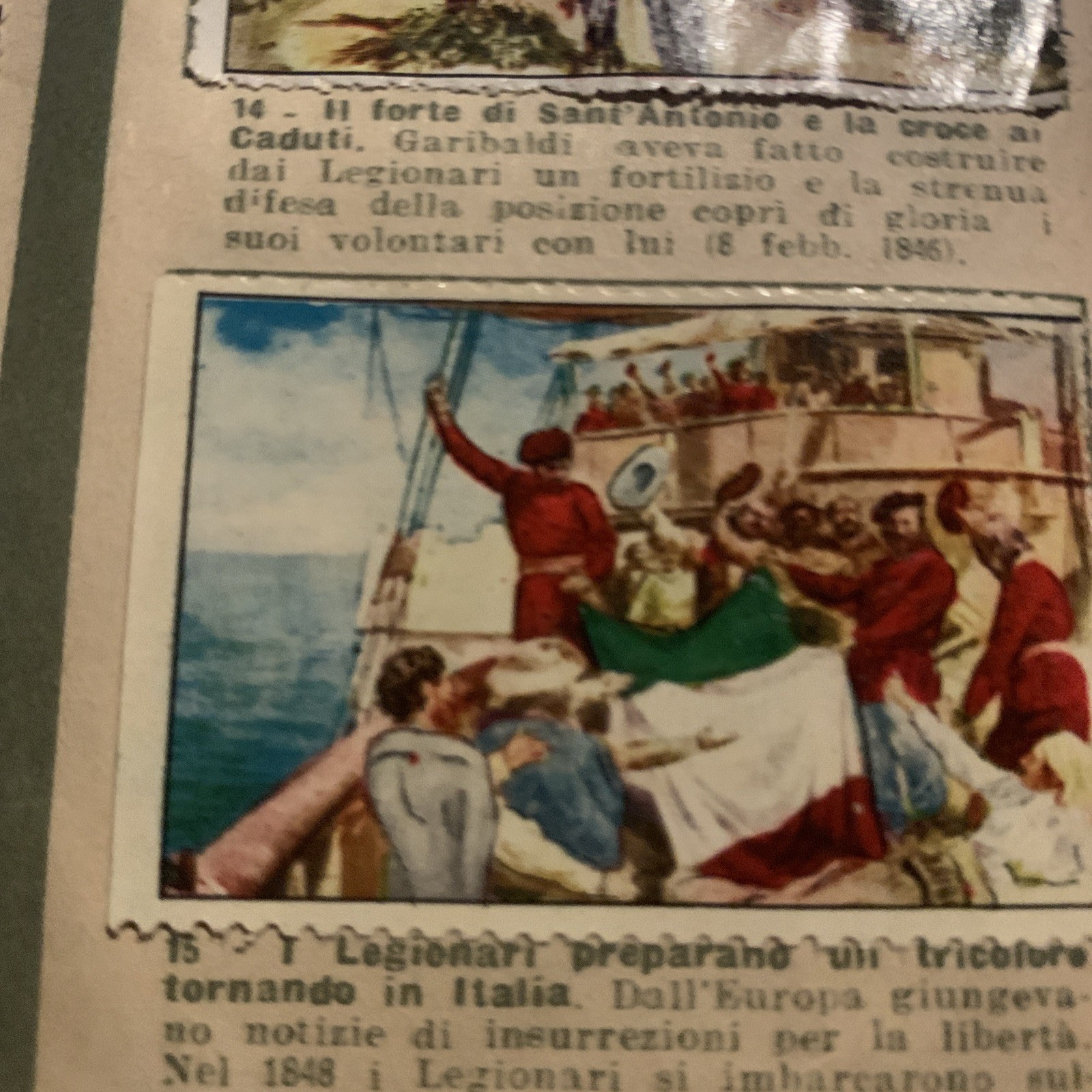 FIGURINA  N.15 EROI DEL RISORGIMENTO ED. RINASCIMENTO 1950 OTTIMA Da Recup