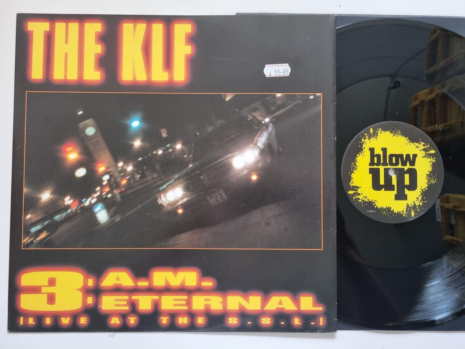 The KLF - 3 A.M. Eternal (Live At The S.S.L.) 12'' Vinyl Maxi Germany