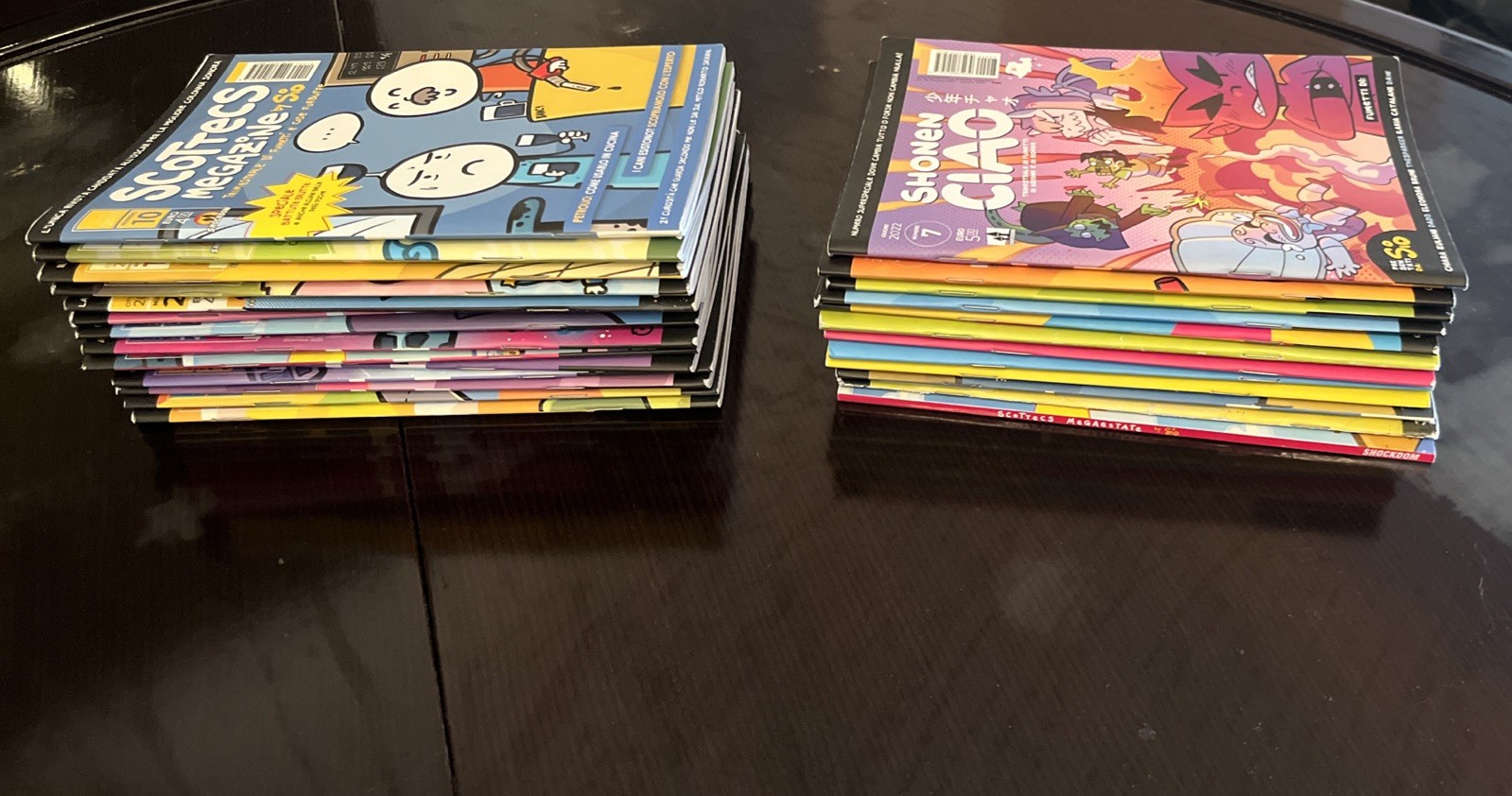 SIO 14 SCOTTECS MEGAZINE,4 EVVIVA! ,5 SHONEN CIAO N VARI, 2 SPECIALI, MEGAESTATE