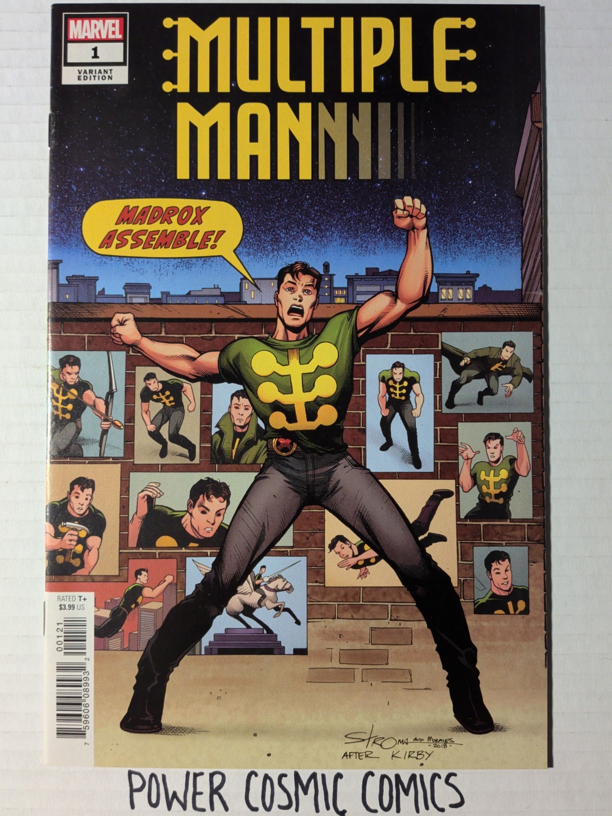 Multiple Man #1 (Marvel Aug 2018) NM  1:50 Larry Stroman Variant