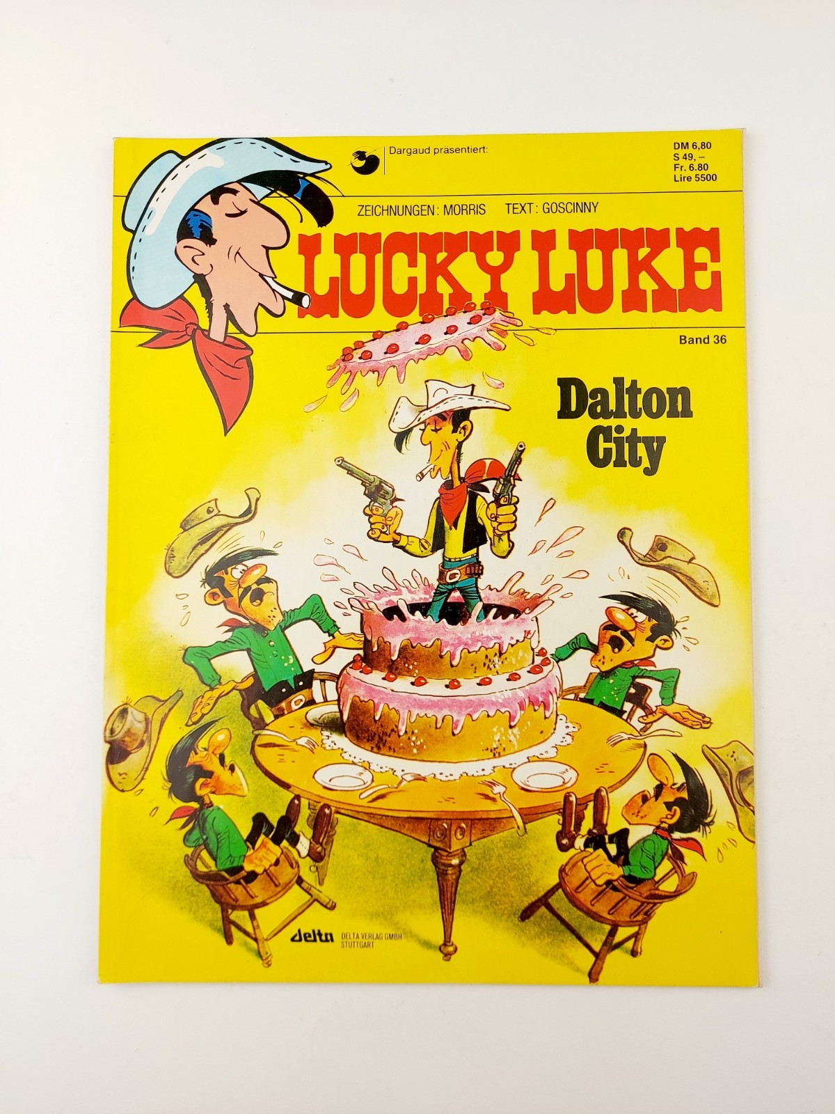 Album fumetti Delta / Lucky Luke volume 36 / ottime condizioni / Z1