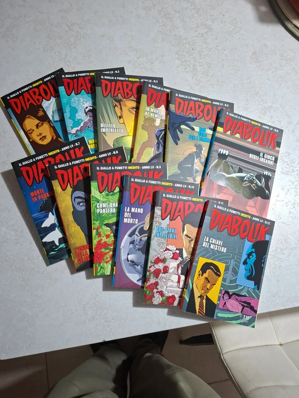 Diabolik fumetto