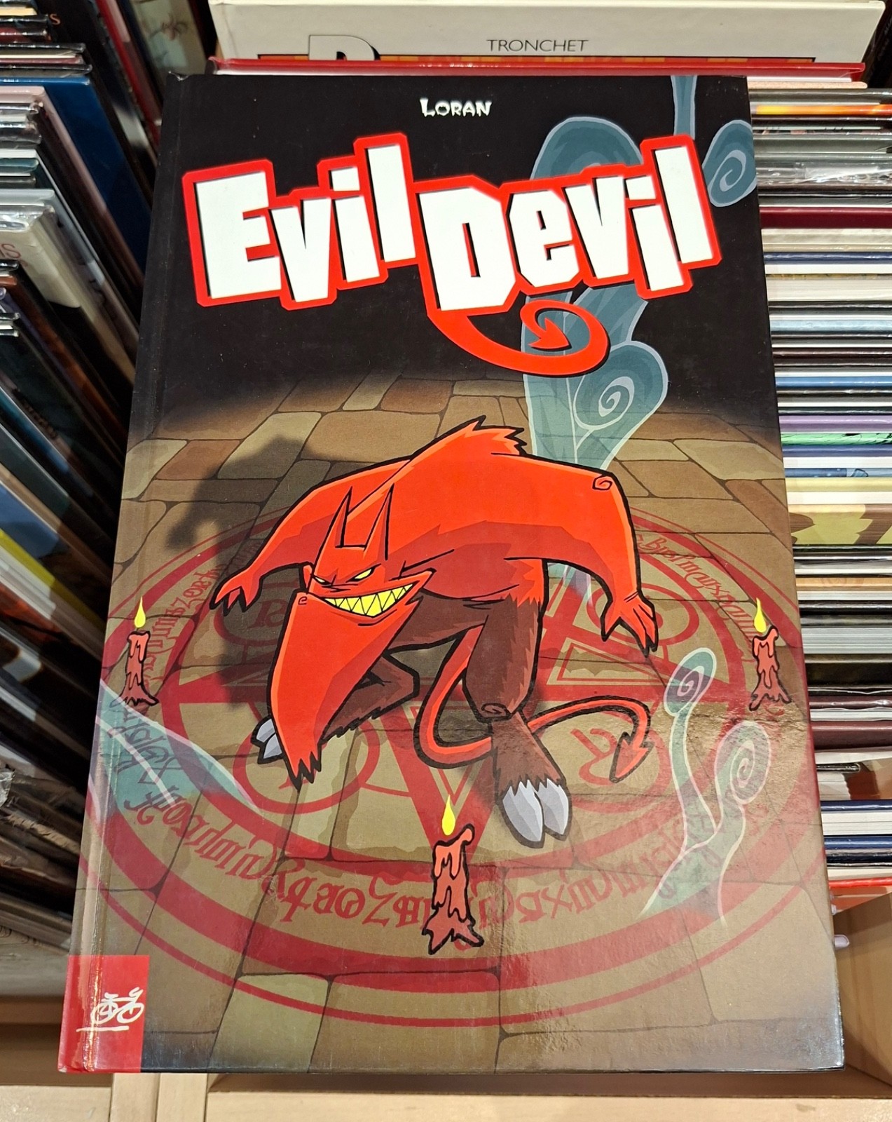 Evil Devil _ Loran _ Le Cycliste Editions  1ère éd° 2002 / Dédicacé par Loran