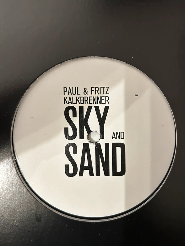 Paul & Fritz Kalkbrenner - Sky And Sand (12" Single Sided BPitch Control)