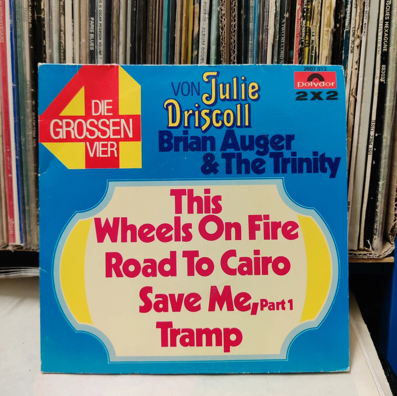 Disque Vinyle Double 45 Tours - Julie Driscoll "This wheel on fire"