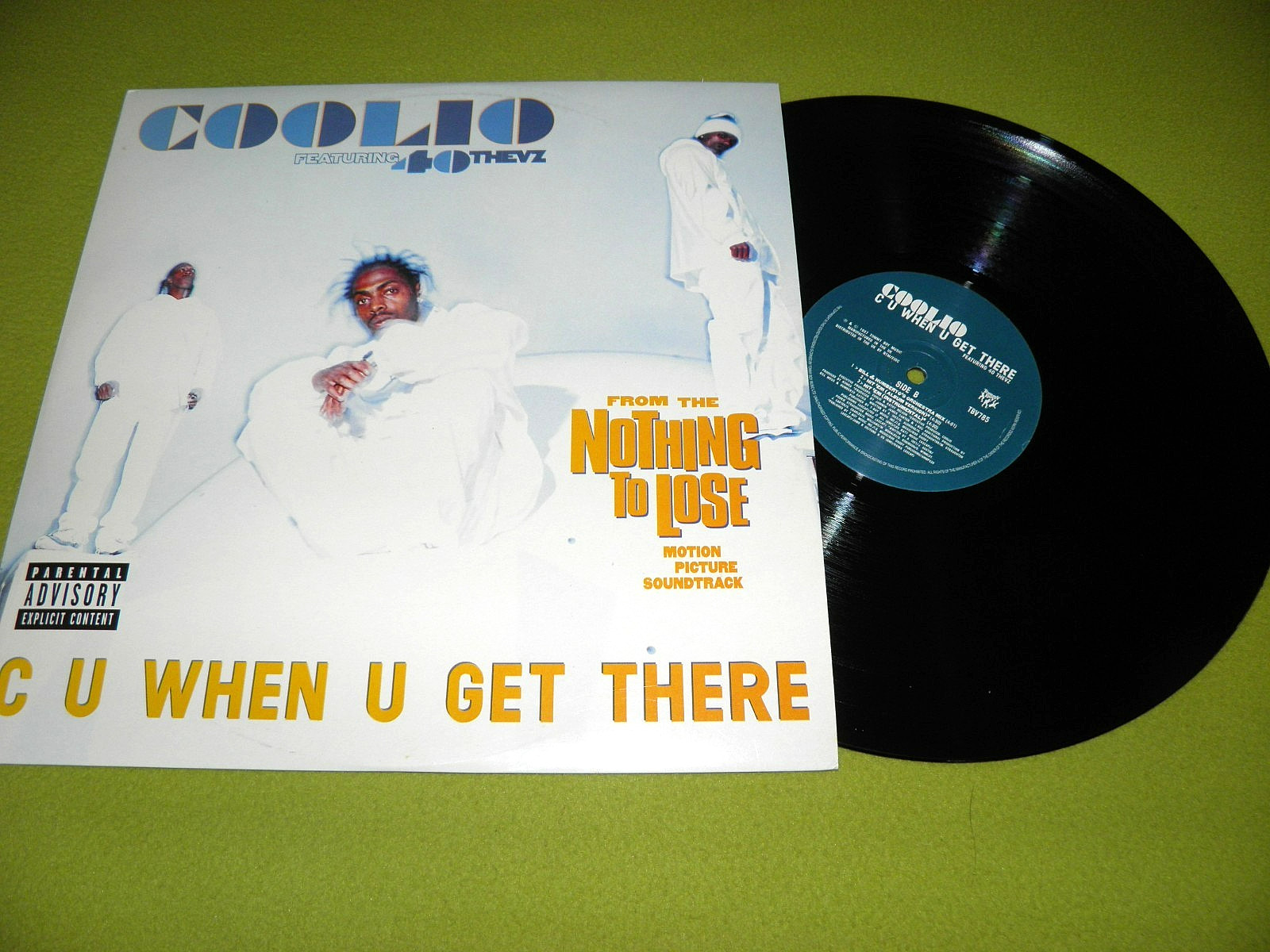 Coolio - C U When U Get There / Hit 'Em - 1997 UK 12" Vinyl [PA] / Israel Promo