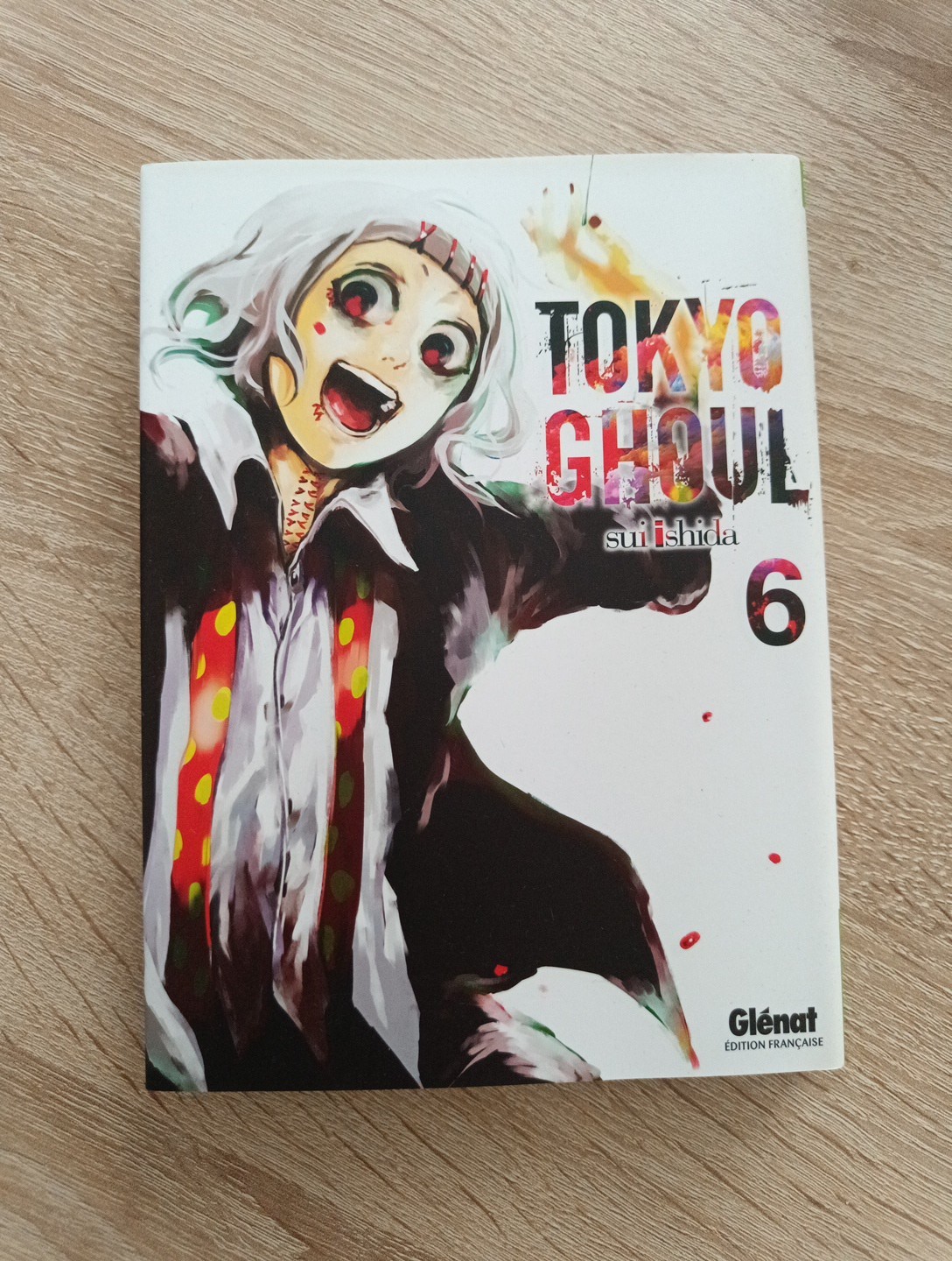 Libro Manga Tokyo Ghoul Vol 6 Edizione Glénat