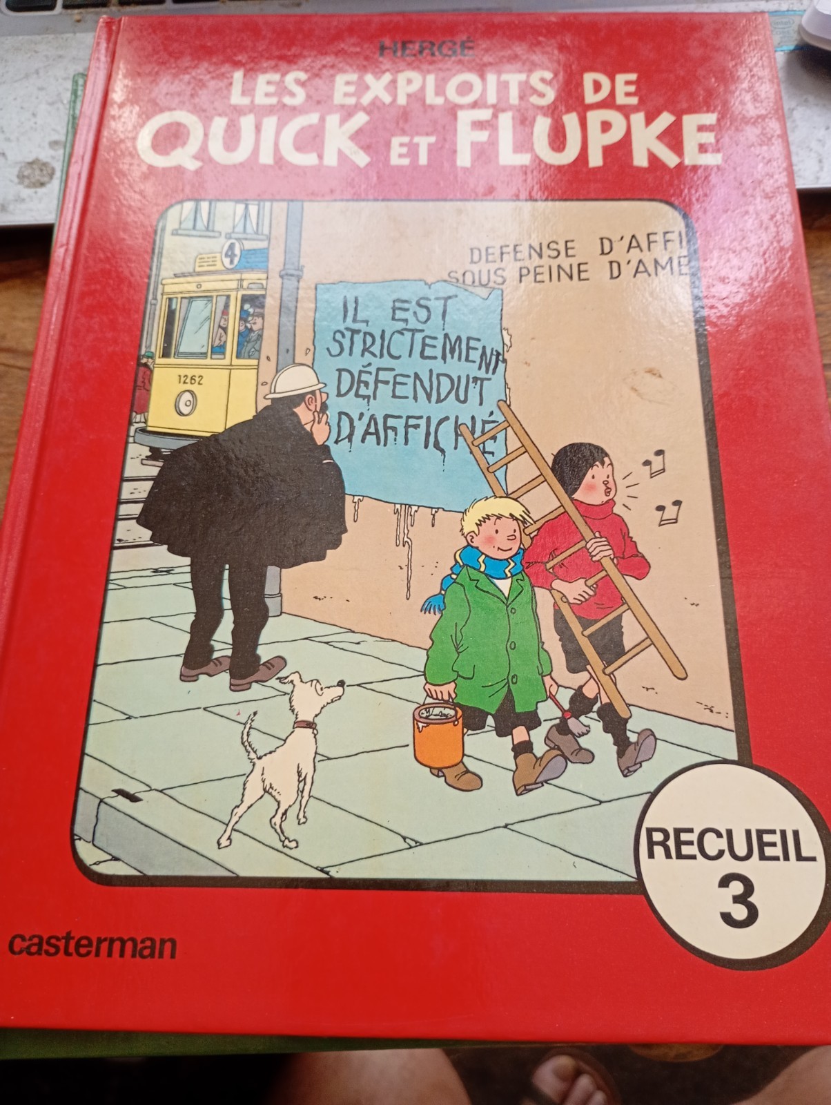 les exploits de QUICK et FLUPKE T 3 HERGE casterman 1975