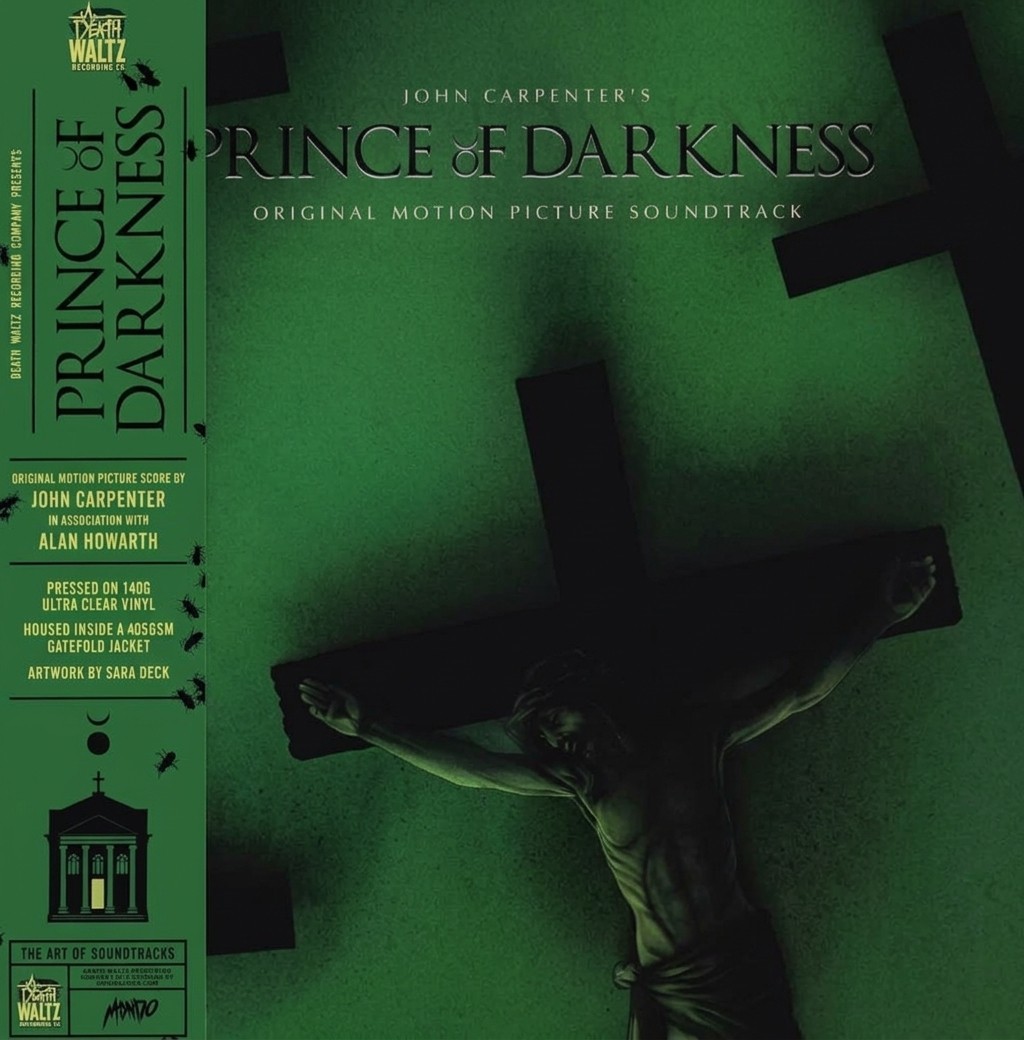 John Carpenter With Alan Howarth Prince Of Darkness OST Clear Vinyl LP Sealed