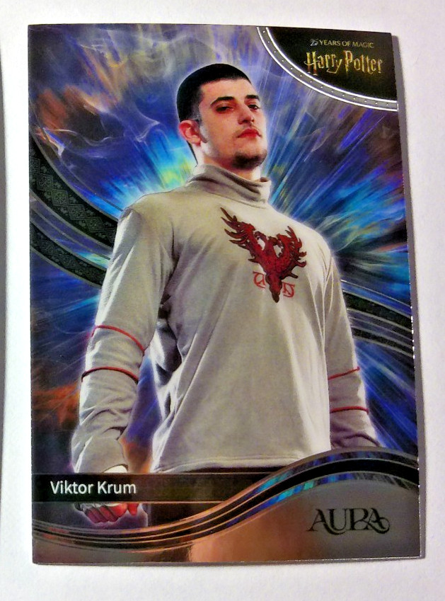 Harry Potter Kakawow 25 Years Aura Card Carte Viktor Krum AHP-B-15 Mint