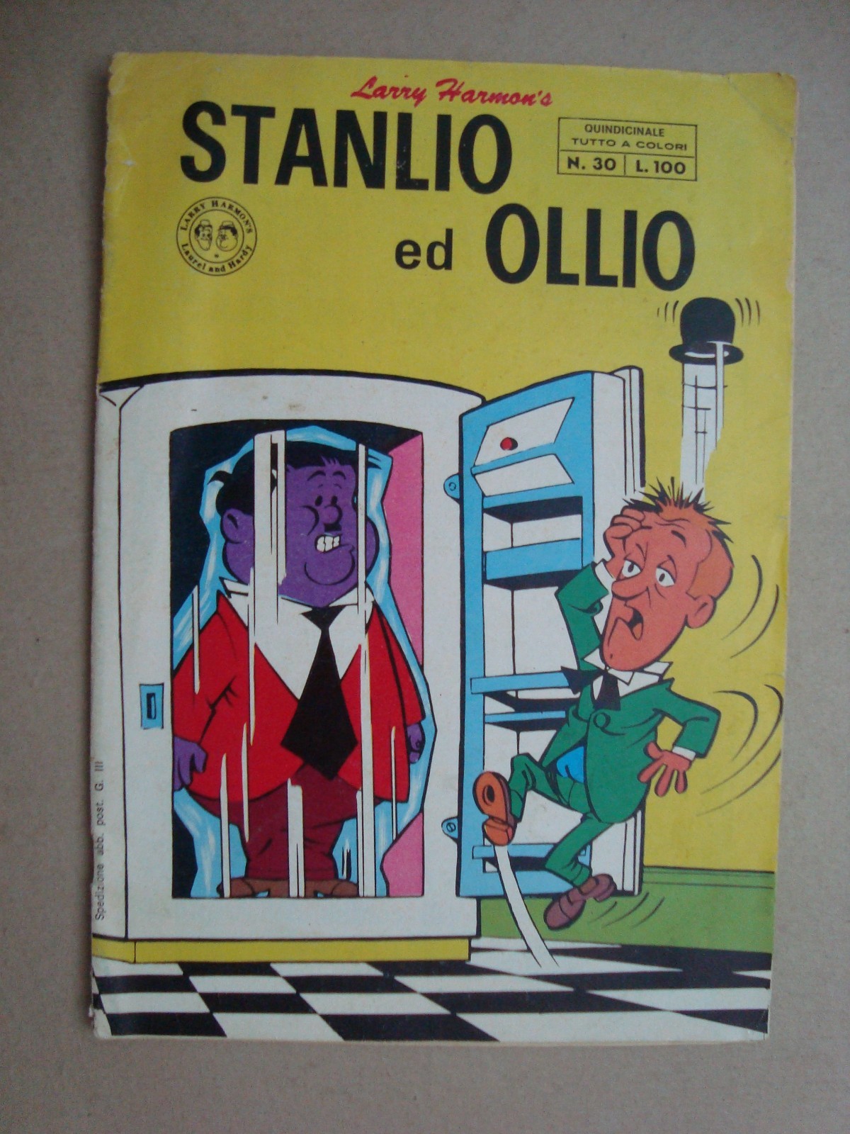 stanlio ed ollio n° 30 ed.spada 1970
