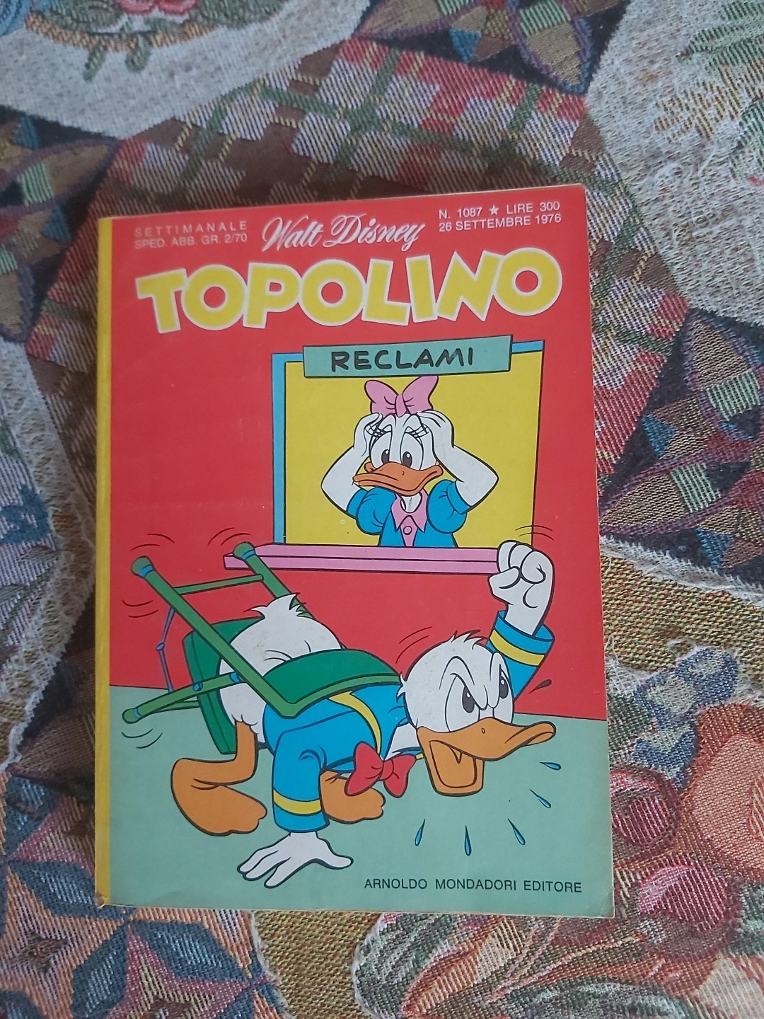 Walt Disney Topolino N. 1087 Del 1976