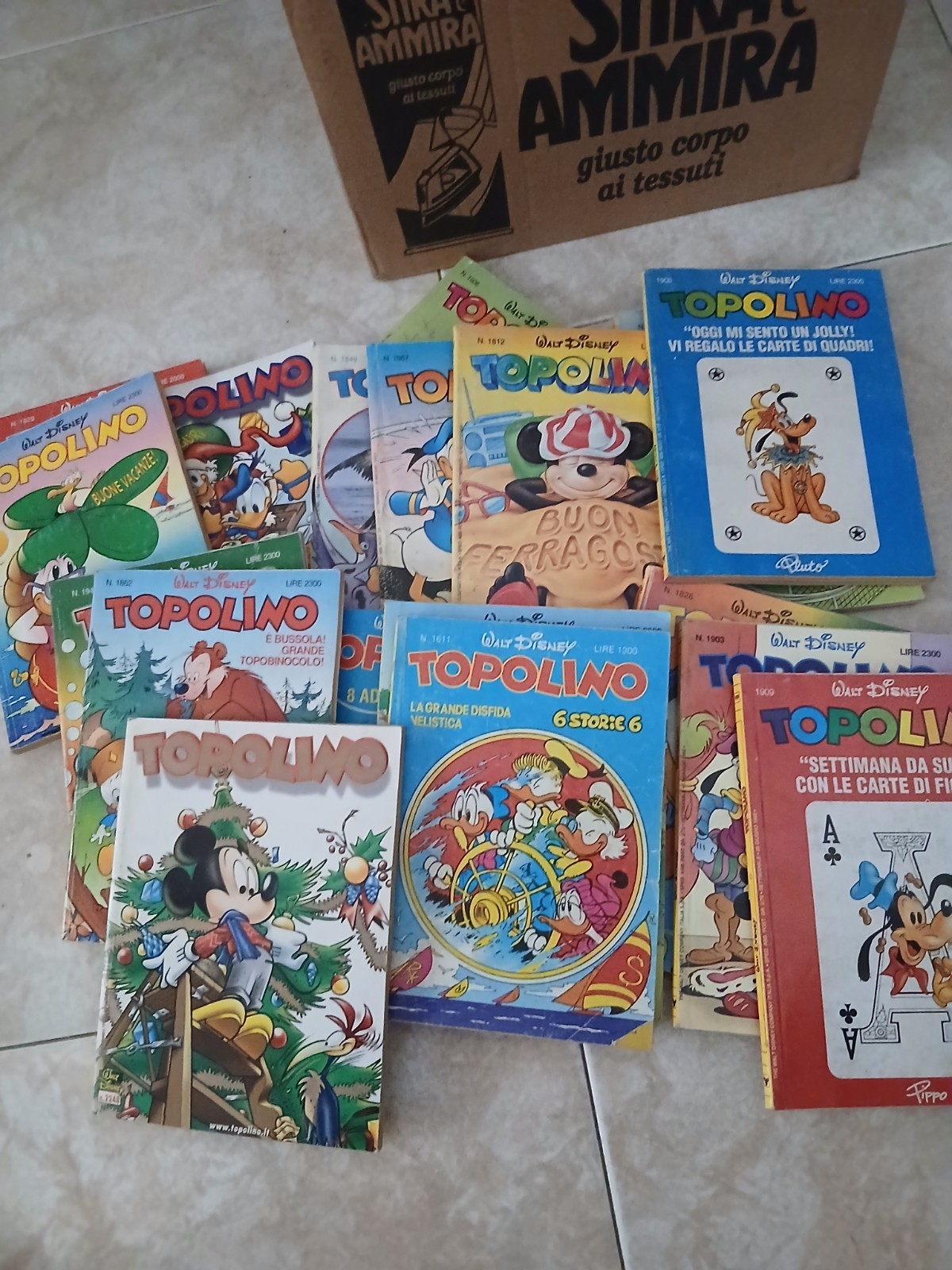 Disney Topolino lotto fumetti in italiano 68 Fumetti Anni 80/90