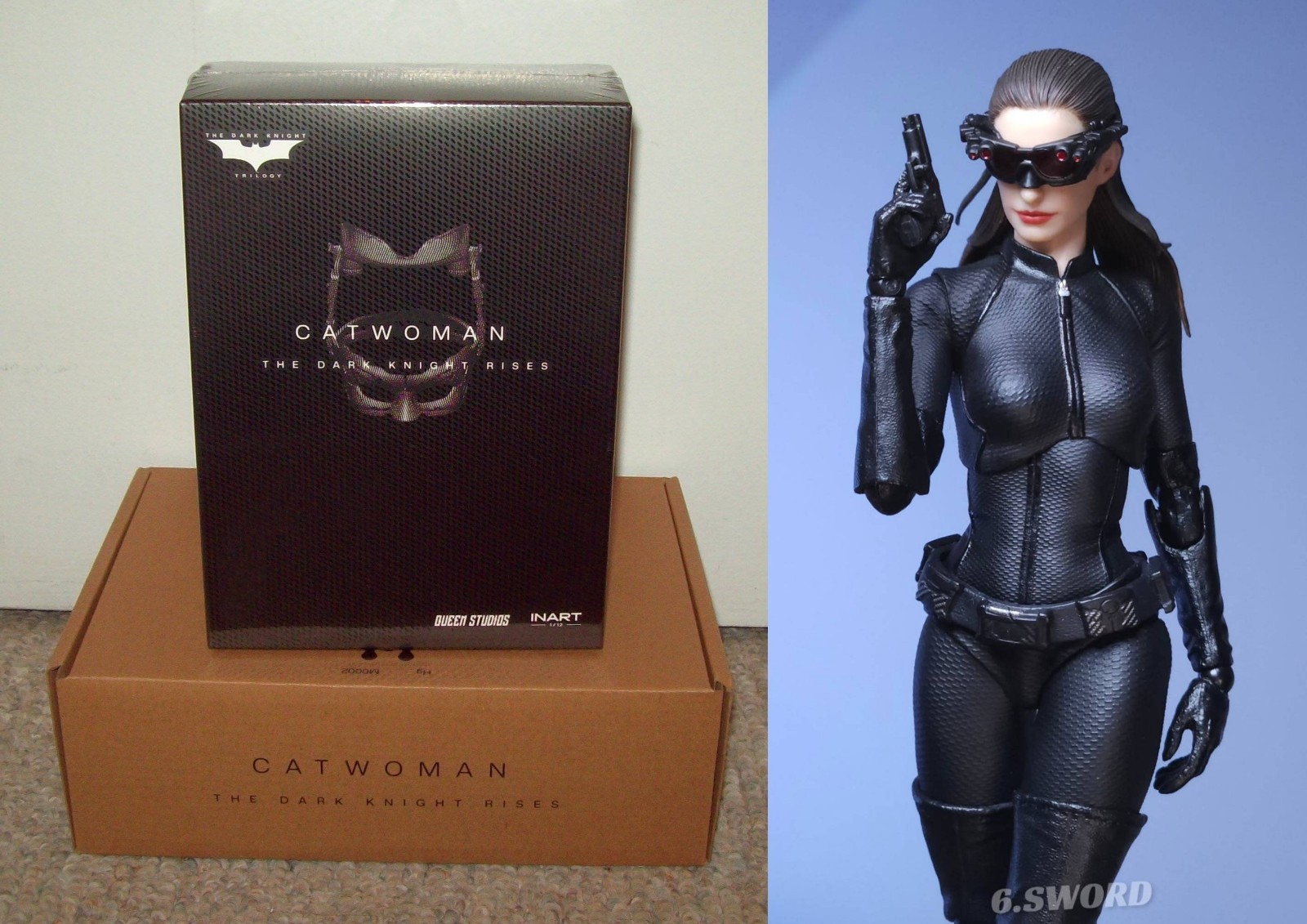 Catwoman InArt 6" Figure Anne Hathaway Batman Dark Knight Rises 1/12 MISB New
