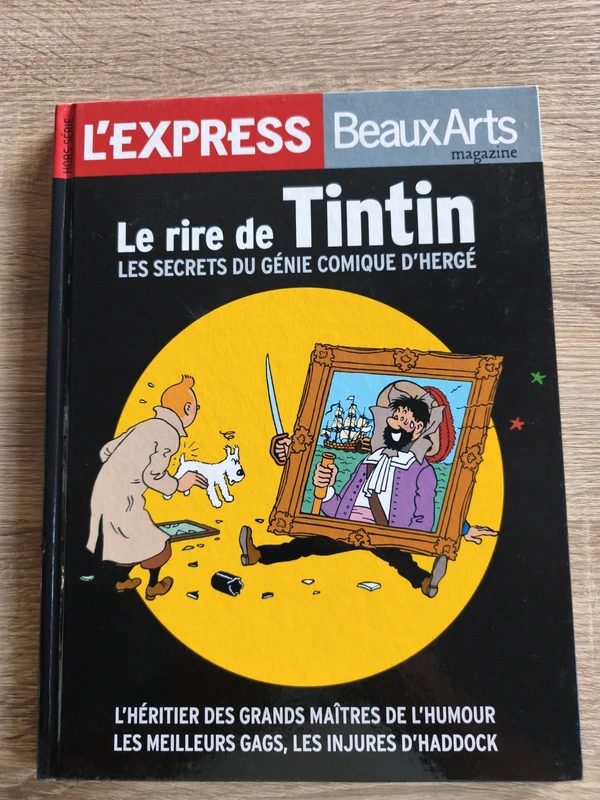 Le rire de Tintin - L'Express Beaux arts