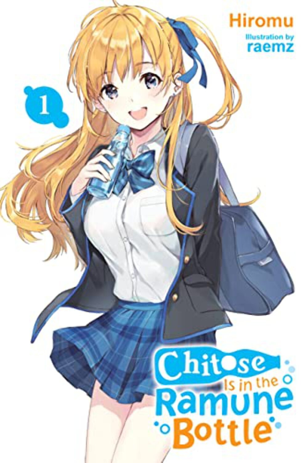 Chitose Is In The Ramune Bottle Light Novel Vol 1-4 Set Usato Manga Inglese