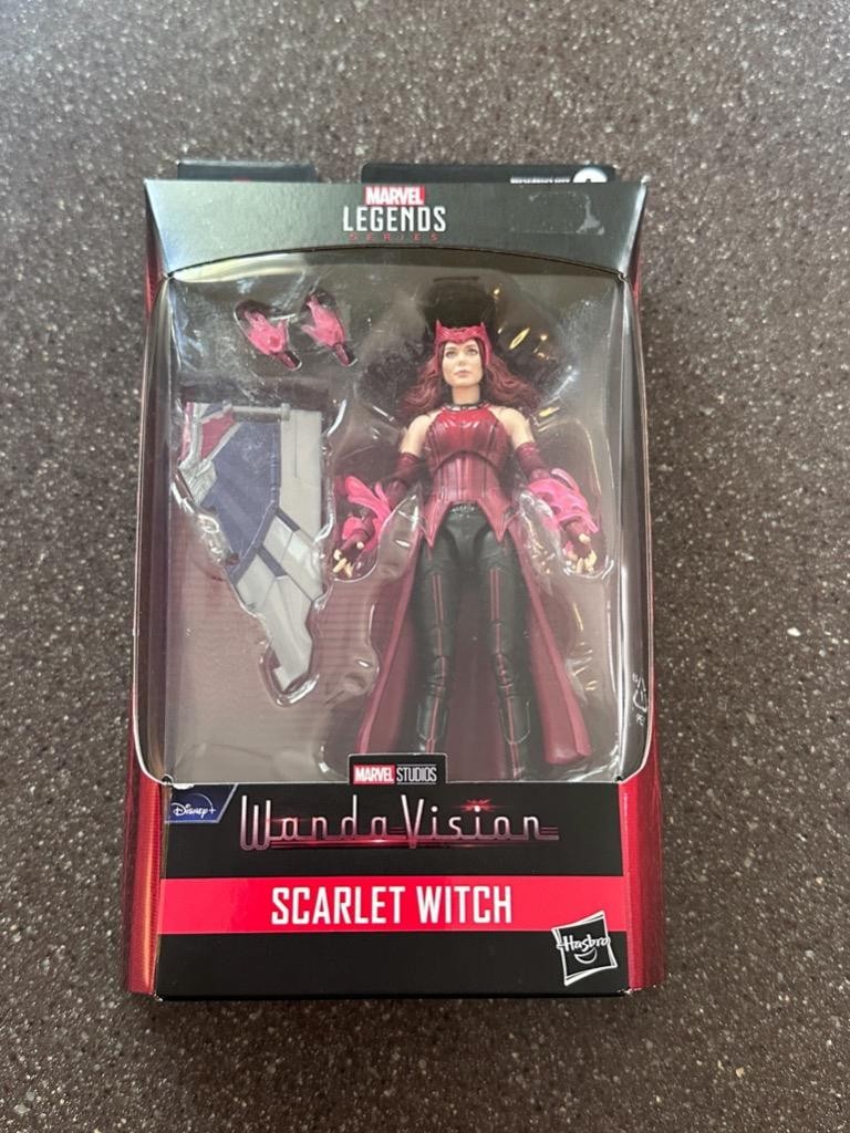Marvel Legends Series Scarlet Witch Figure BAF Captain America Hasbro NIB 2021