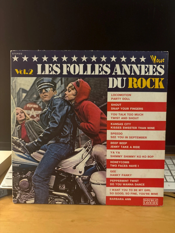 Les Folles Années Du Rock Vol. 2 vinyl