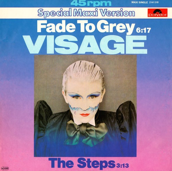 Visage - Fade To Grey Vinyl 12" 45 RPM Maxi-Single Maxi Electronic New Wave 0092