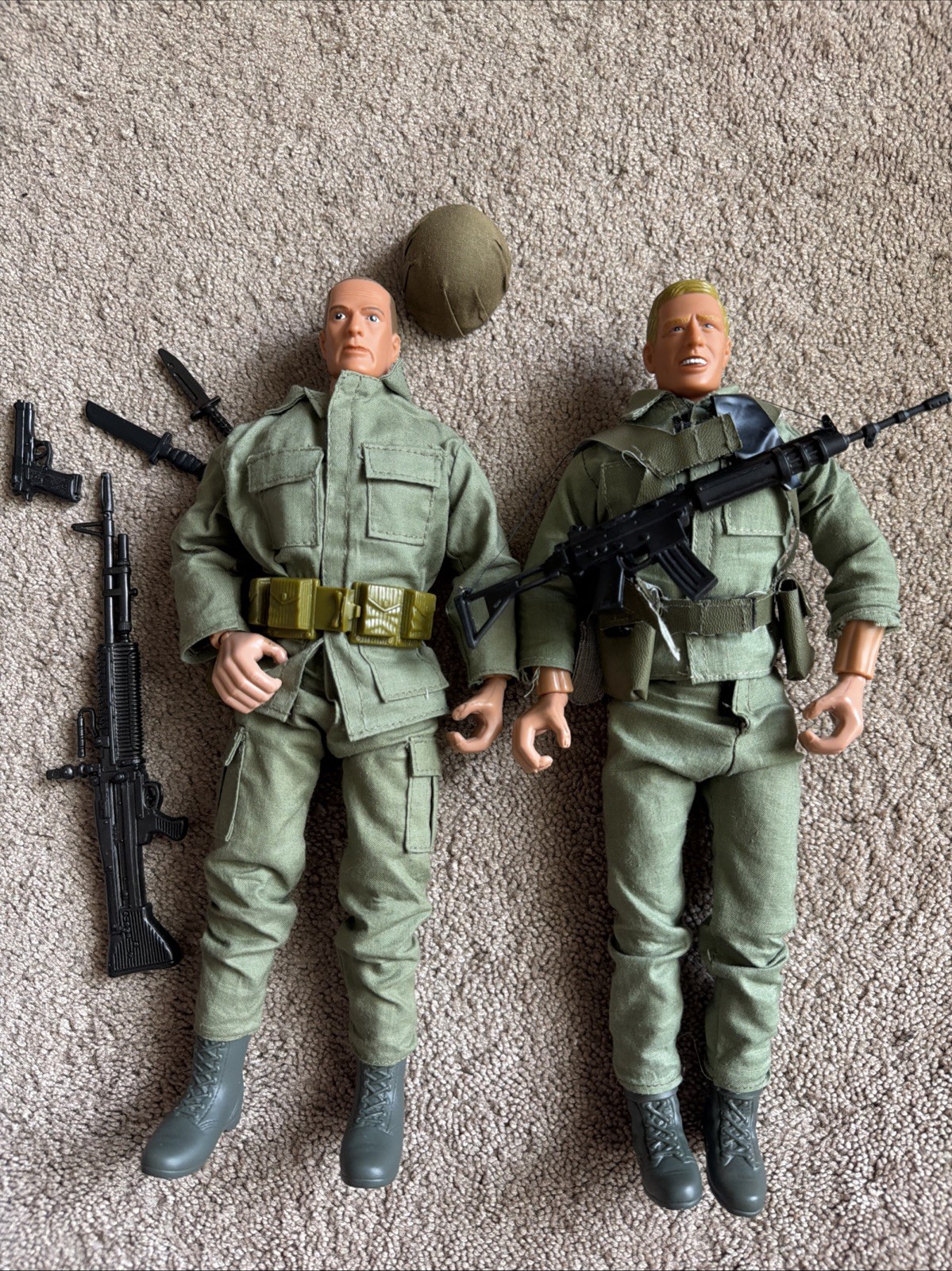 Lotto di 2 action figure Gi Joe 12" formative intl. 1/6 Con Accessori