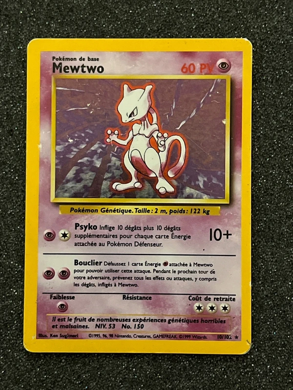 Mewtwo Set de base 10/102 FR