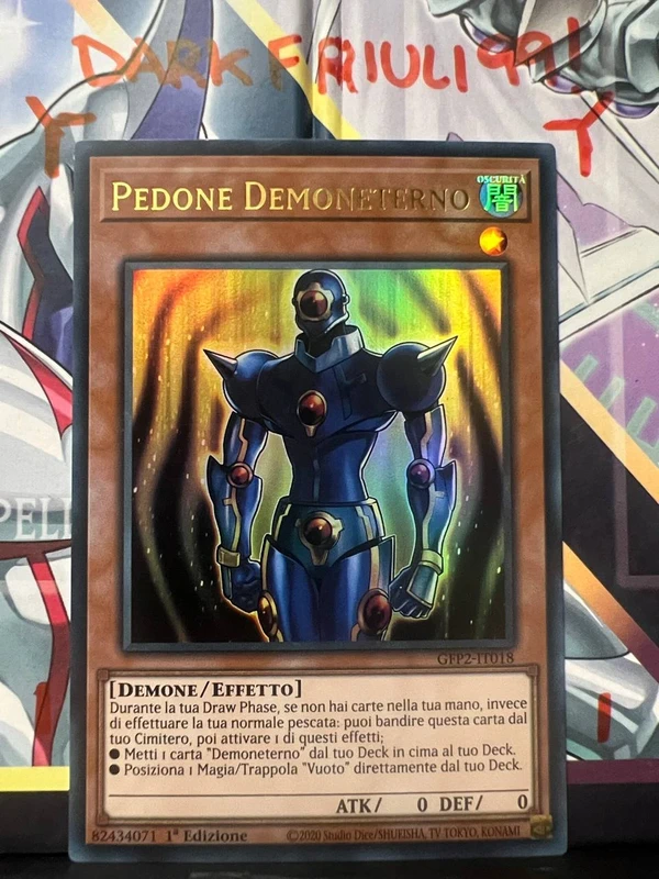YuGiOh - Pedone demoneterno GFP2-IT018 ultra rara