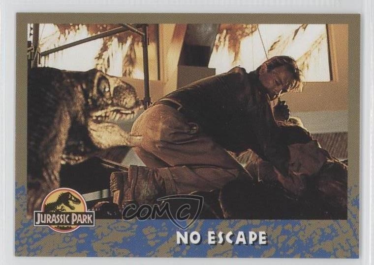 1993 Topps Jurassic Park No Escape #68 0b5