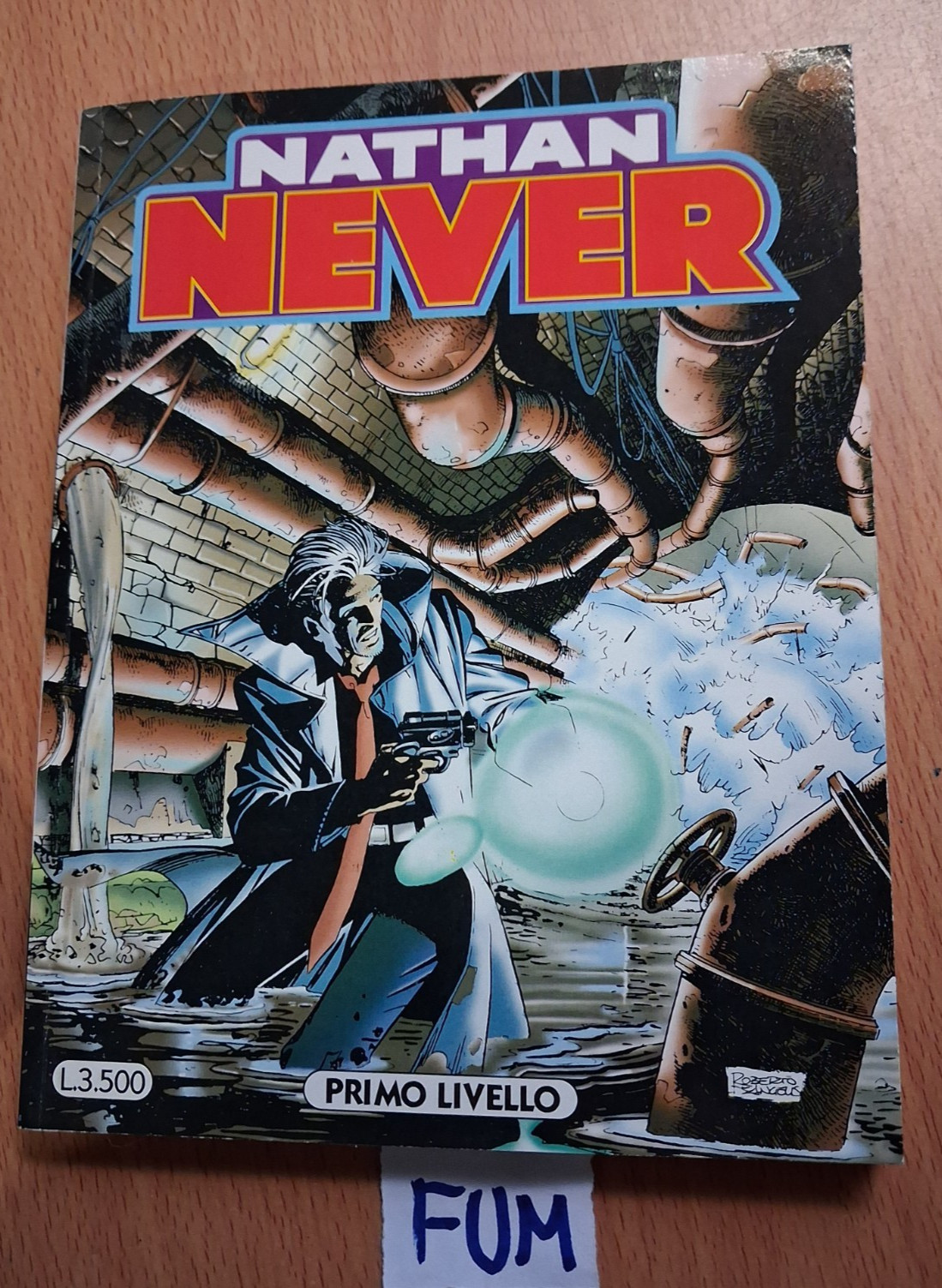 fumetto nathan never n.90 primo livello novembre 1998 bonelli editore