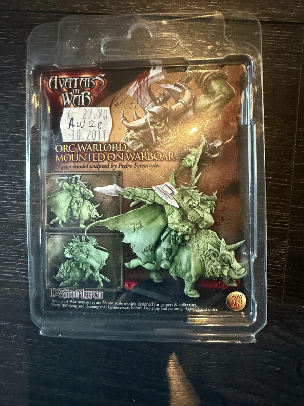 Orc boss on boar