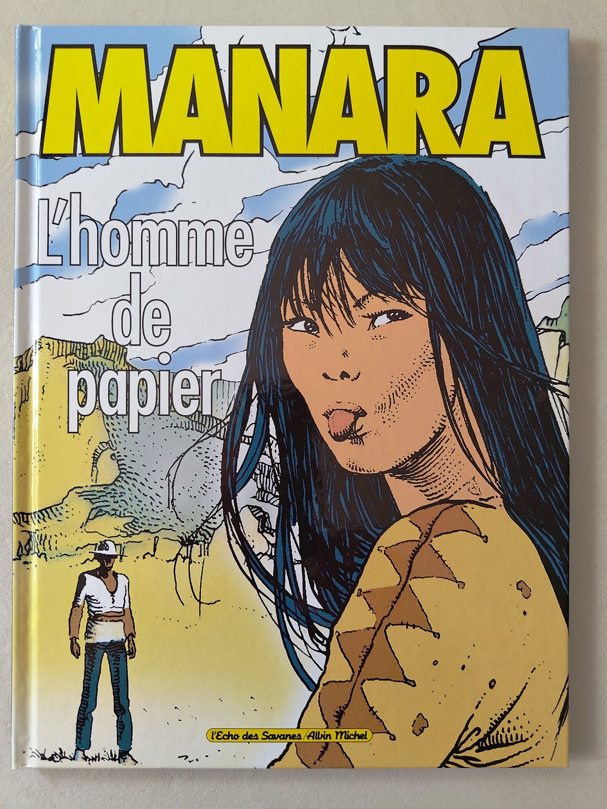 MANARA - L'HOMME DE PAPIER  - Albin Michel
