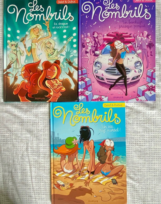Lot les Nombrils Tomes 6/7/8