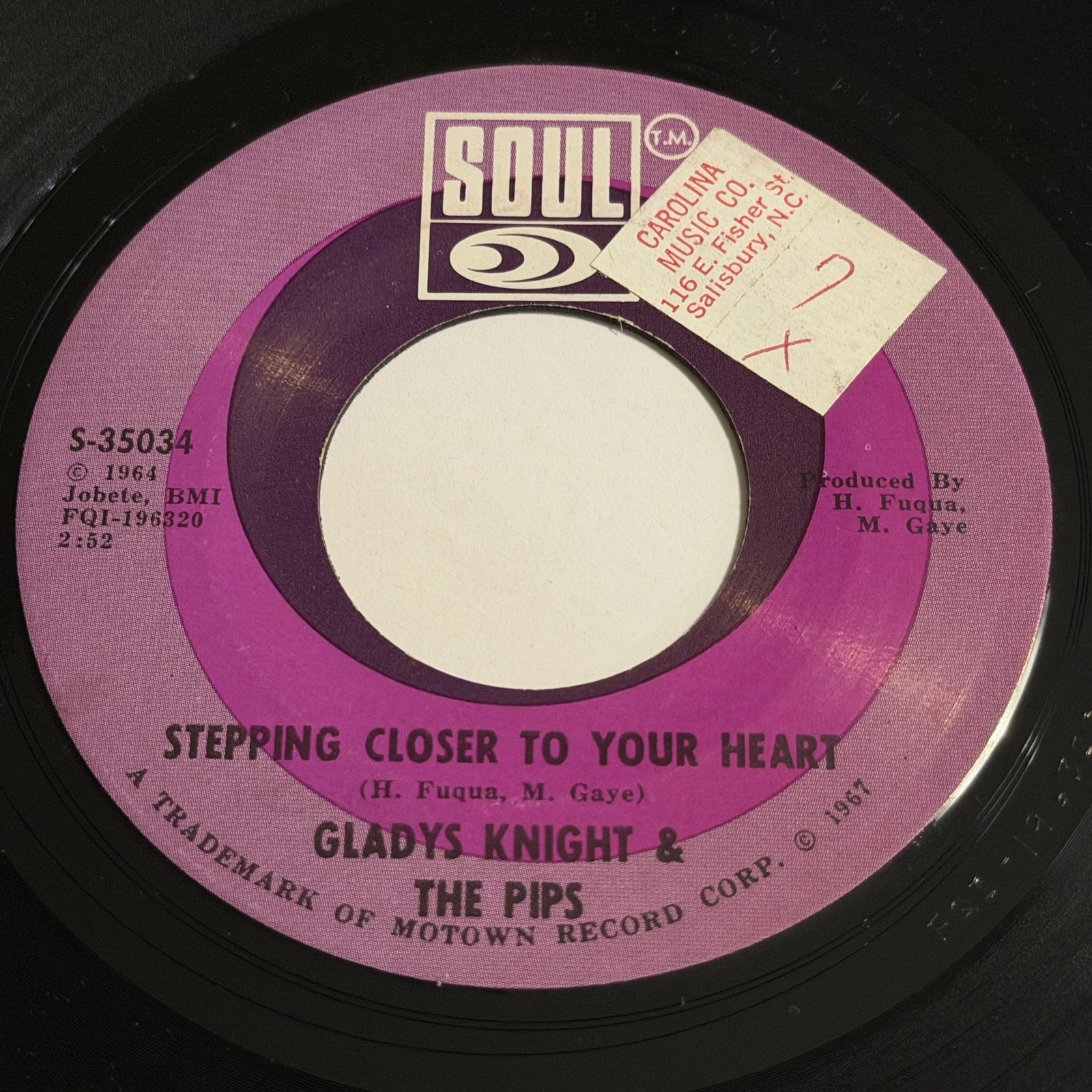 Gladys Knight & The Pips: Stepping Closer To Your Heart 45 - Soul - Soul