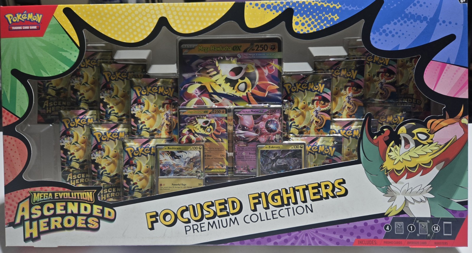 Pokémon TCG Ascended Heroes Focused Fighters Premium Collection Sam’s Club