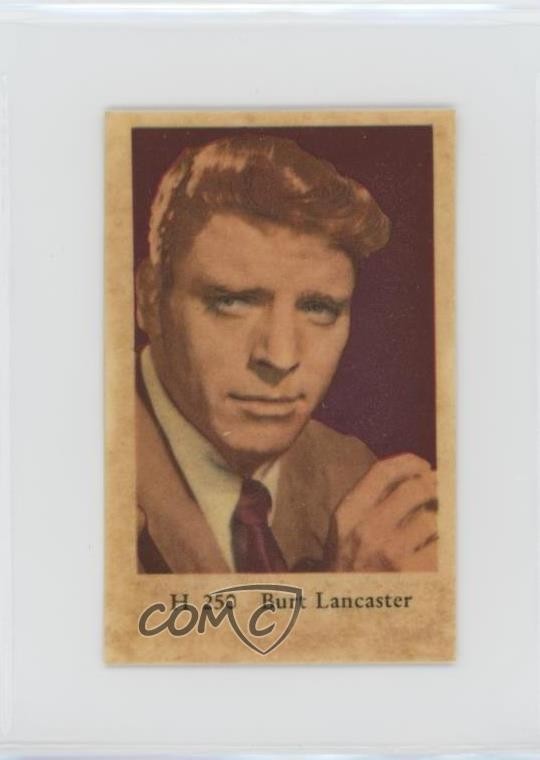 Set H gomma olandese 1961 Burt Lancaster #H250 0ha3