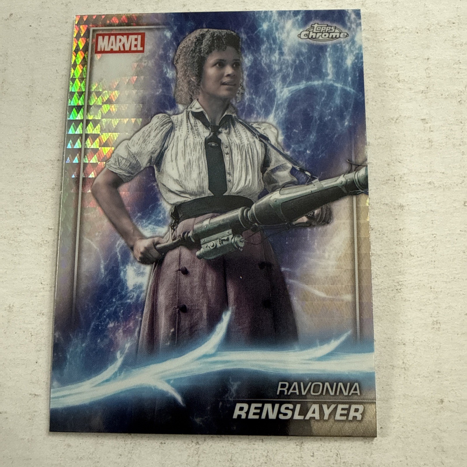 2025 Topps Chrome Marvel Studios #106 Ravonna Renslayer Prism Refractor