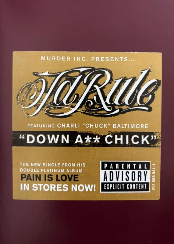 Ja Rule – Down A** Chick Schallplatte