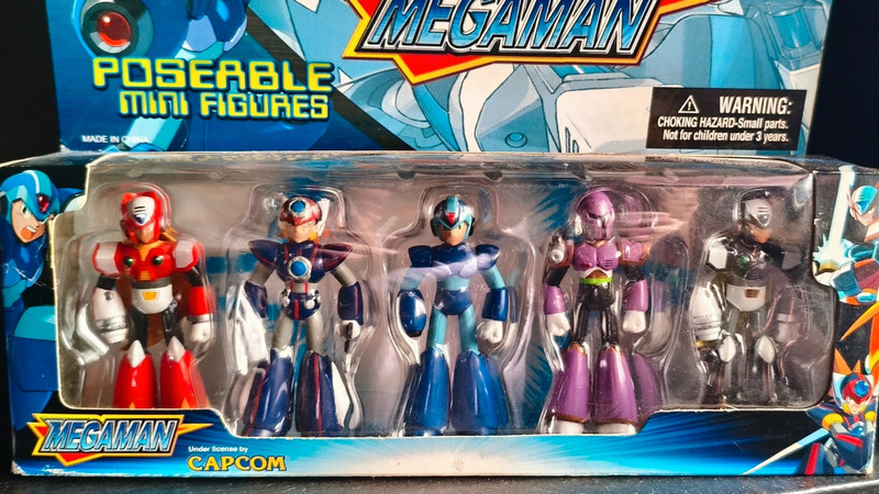 Lote figuras Megaman Capcom.