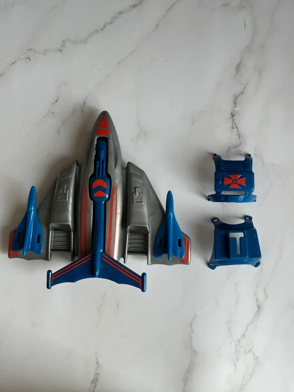 Vintage 1986 MOTU Jet Sled + backpack, complete set