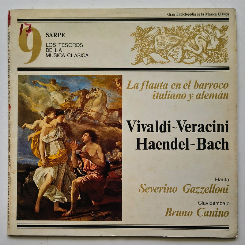 Disco de vinilo: Los tesoros de la musica clasica Nº 9