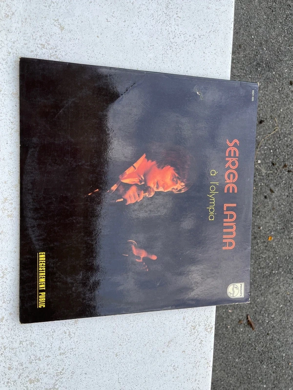 Vinyle de Serge Lama